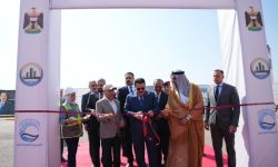 رئيس الوزراء يفتتح مشروع ماء الزهور المركزي شمال بغداد